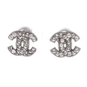 Chanel Cc Stud Earrings Metal With #255408C97B